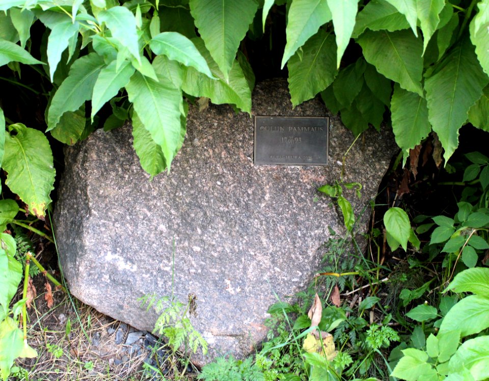 Plaque Pikisaari Oulu 20120806