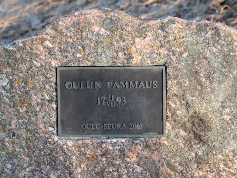 Plaque Pikisaari Oulu 20200501