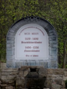 Plaque monastery Dietenborn 4