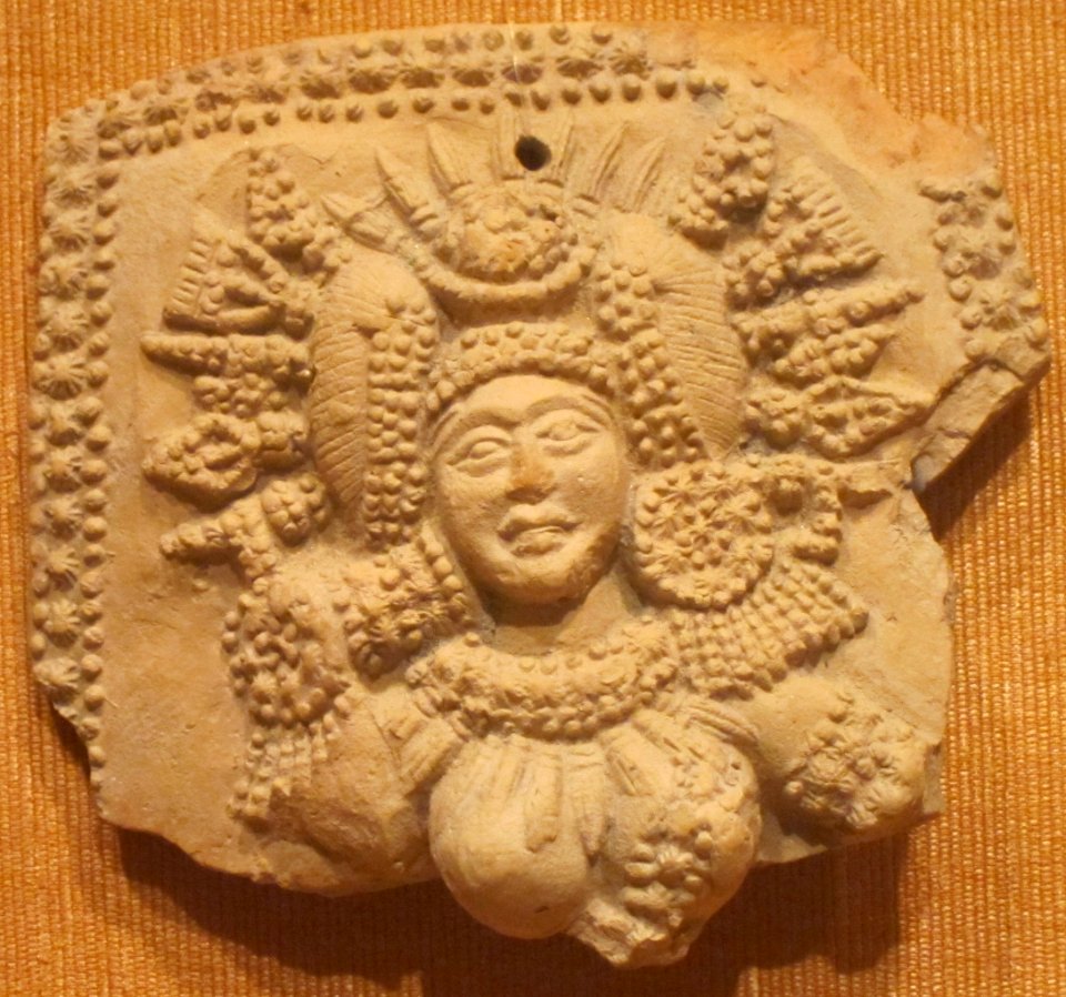 Plaque of a Yakshi (female nature spirit), India, Bengal, 3rd-2nd century BCE, terracotta, HAA II