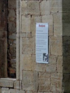 Plaque monastery Dietenborn 5