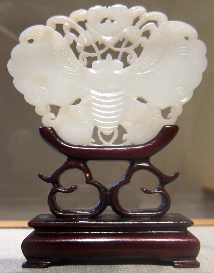 Plaque with Butterfly Design, China, Qing dynasty, Jiaqing period, HAA