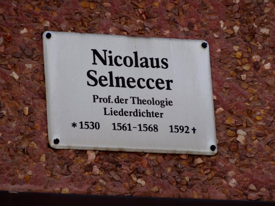 Plaque Saalstraße 16, Jena