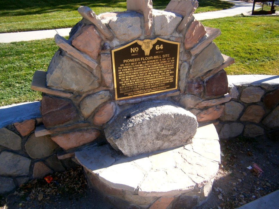 Pioneer Millstone Millcreek Utah