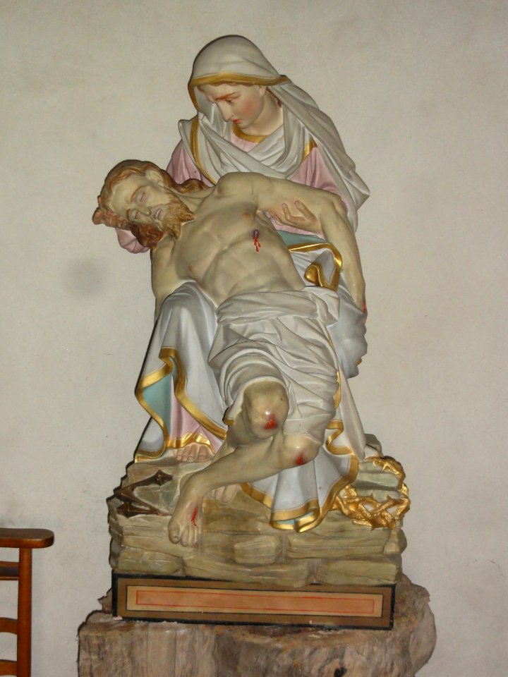 Pionsat (Puy-de-Dôme) église, piéta
