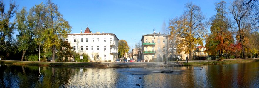 Planty nad Kanałem Bydgoskim - panorama 5