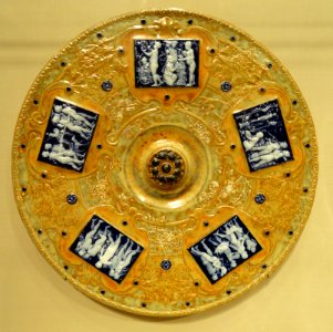 Plaque, Taxile Maximin Doat designer, Sèvres, 1901 - Nelson-Atkins Museum of Art - DSC08976