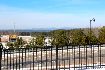 Pine Log Mountains viewed from Canton, Jan 2017