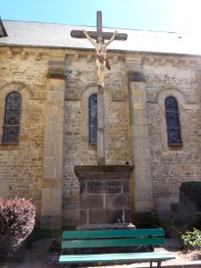 Pionsat (Puy-de-Dôme) croix de mission
