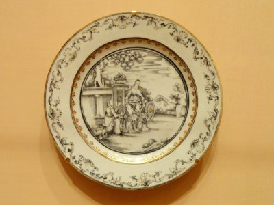 Plate, China, 1740-1750 - Nelson-Atkins Museum of Art - DSC08865 photo