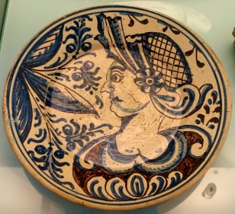 Plate, Coimbra, 18th century, faience - Museu Nacional de Soares dos Reis - Porto, Portugal - DSC00373