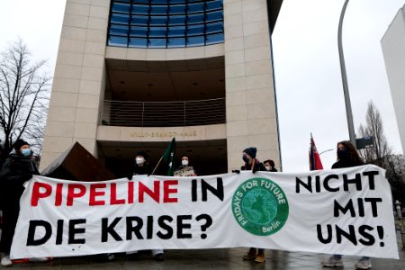 PipelineInDieKrise protest Willy-Brandt-Haus 2021-01-12 27