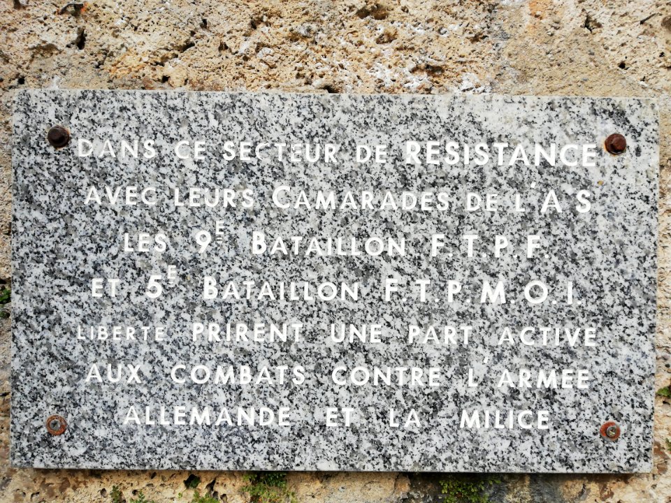 Plaque résistance uriage