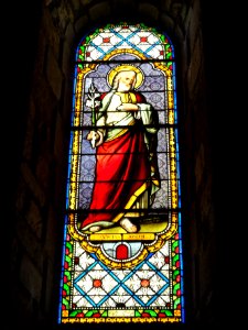 Pionsat (Puy-de-Dôme) église, vitrail 03