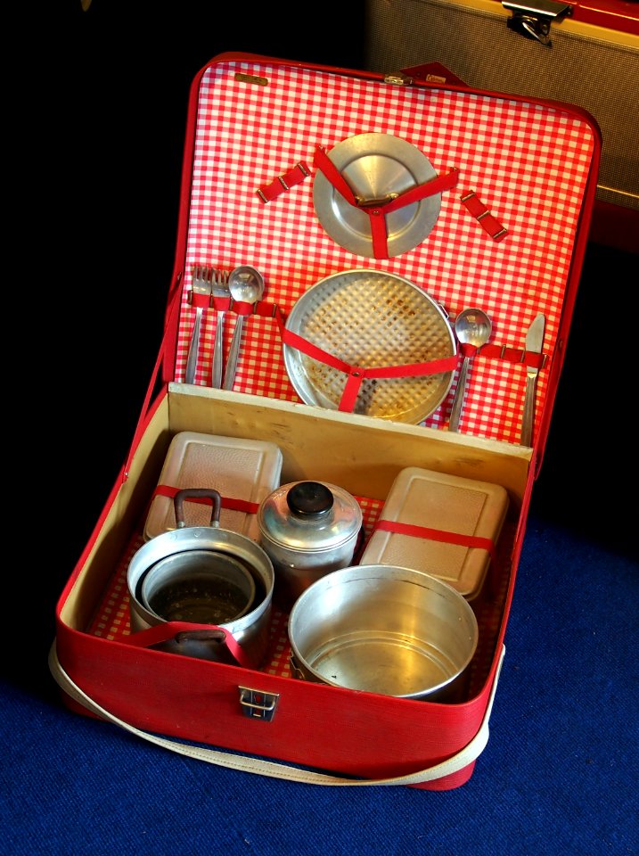 Pink picnic case