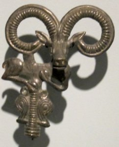 Pinhead, Iran, Luristan, c. 8th-7th centuries BCE, Honolulu Academy of Arts