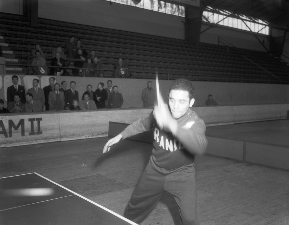 Ping pong kampioenschappen op Houtrust Den Haag, Bestanddeelnr 906-3722