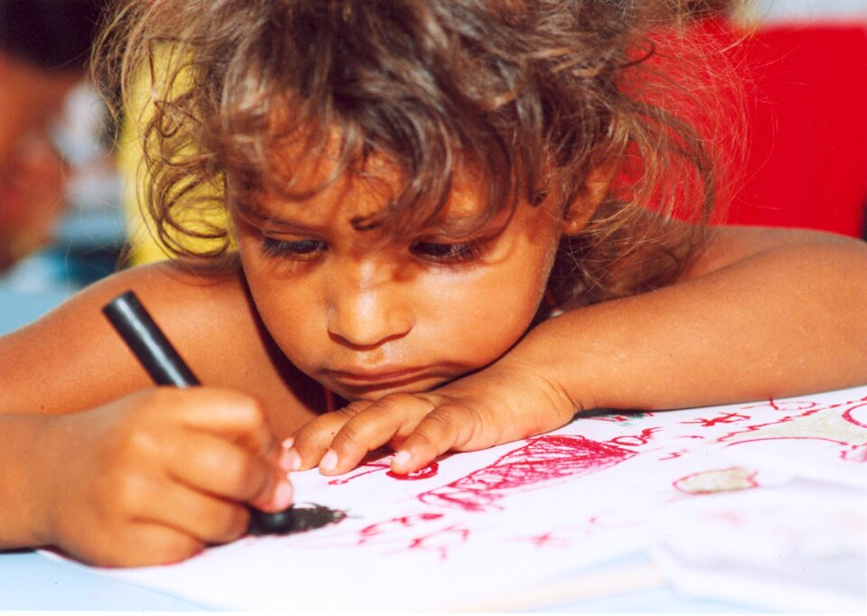 Homeless sad poor children