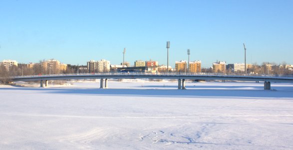 Pikisaarensilta Oulu 20100214