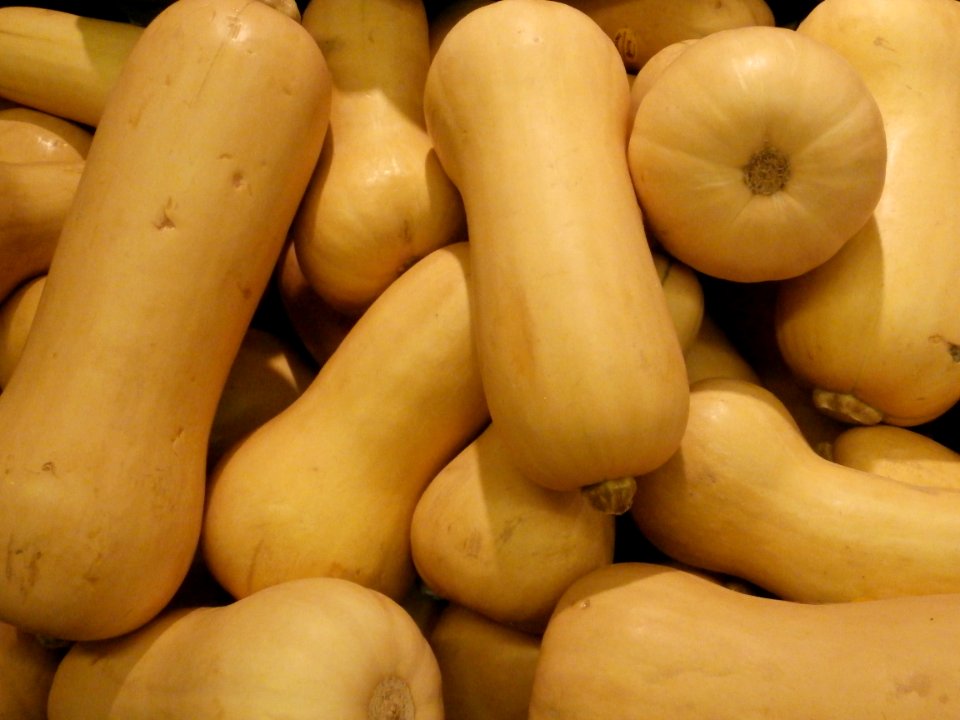 Pile of butternut squash