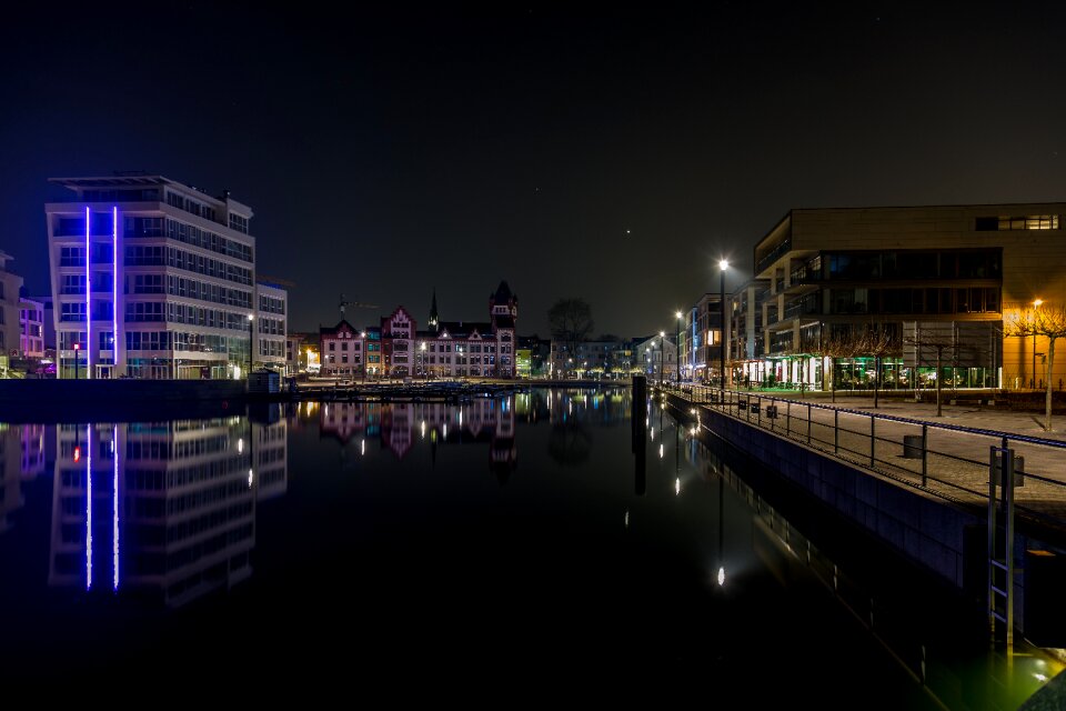 Reflections lake shining