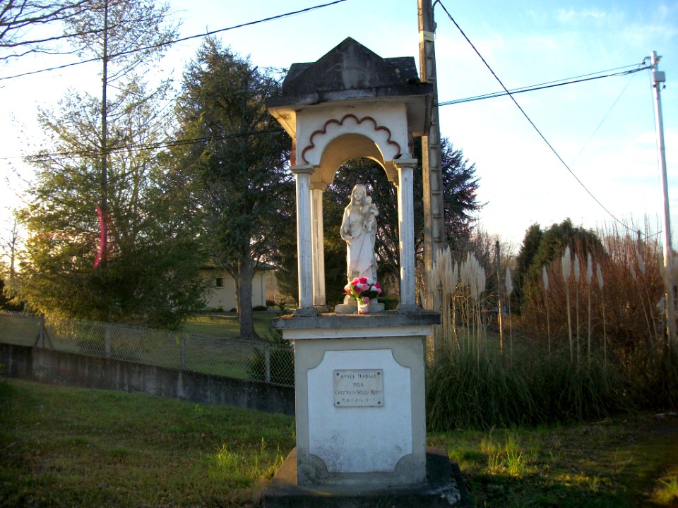 Pinas - Oratoire de la Vierge à l'Enfant 01 photo