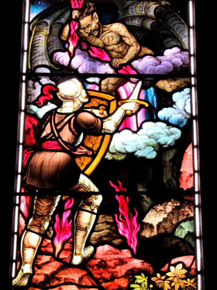 Pilgrim's Progress window, Elstow 02