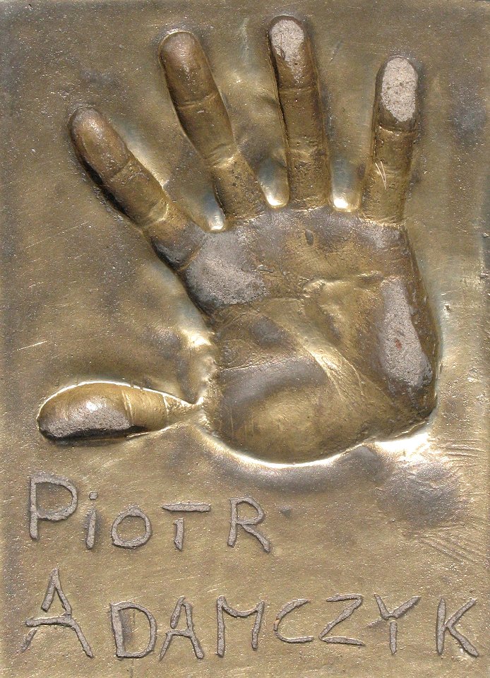 Piotr Adamczyk odcisk