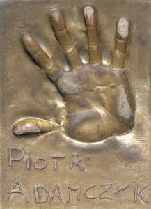Piotr Adamczyk odcisk