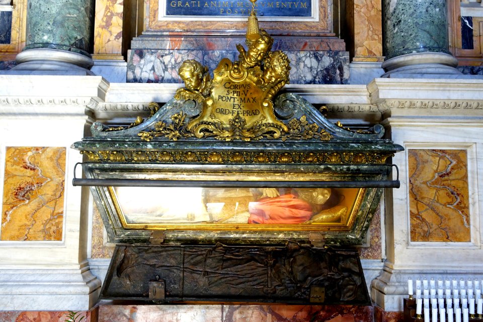 Pius V - Santa Maria Maggiore - Rome, Italy - DSC05707