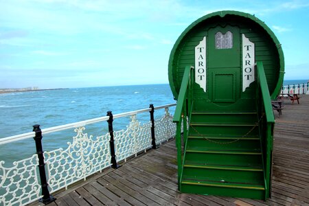 Fortune teller green pier photo