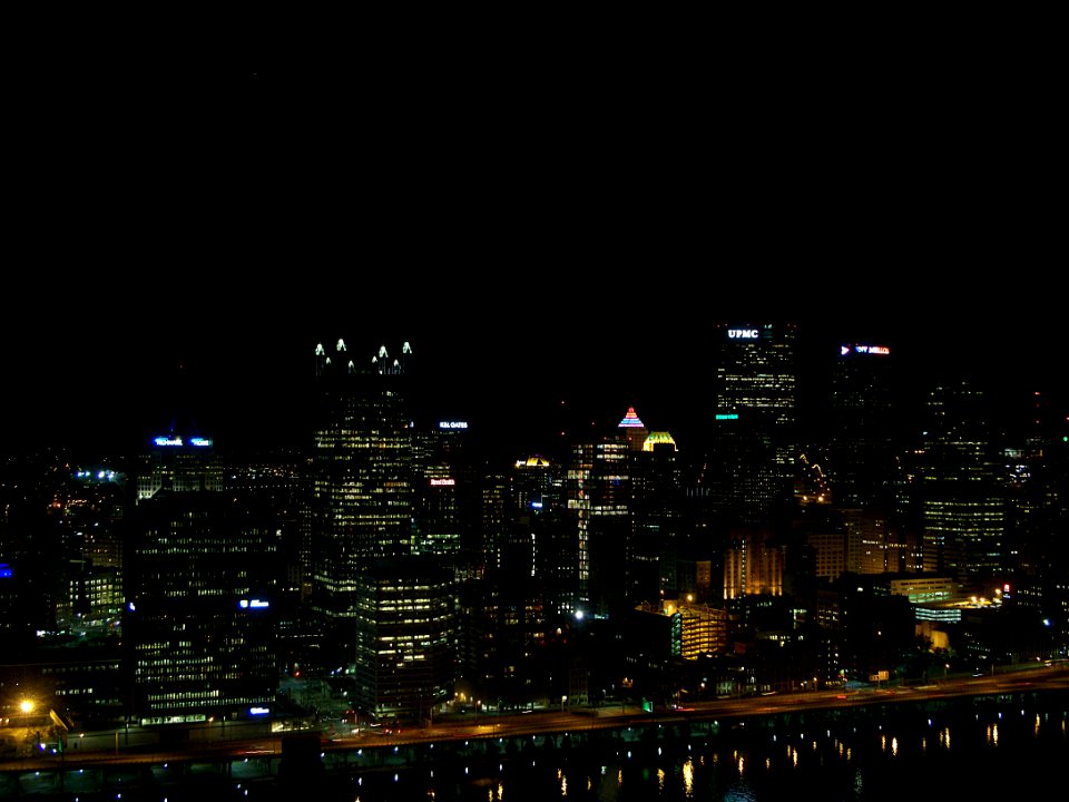 Pittsburgh Skyline at Night, 2015-11-03, 01