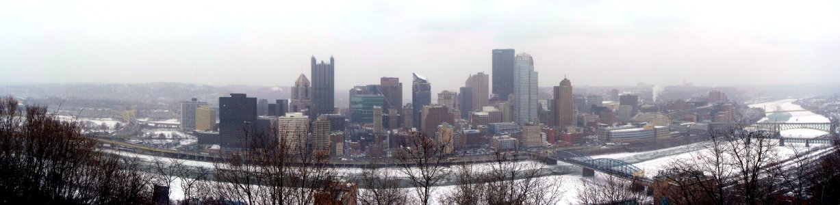 Pittsbugh Snow Panorama 2015-02-26, 03