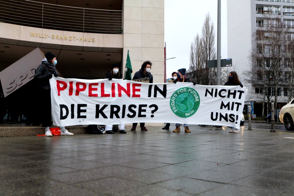 PipelineInDieKrise protest Willy-Brandt-Haus 2021-01-12 21