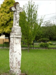 Plaine-de-Walsch (Moselle) croix de chemin B