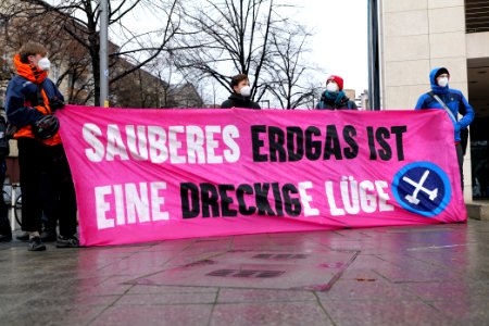 PipelineInDieKrise protest Willy-Brandt-Haus 2021-01-12 20