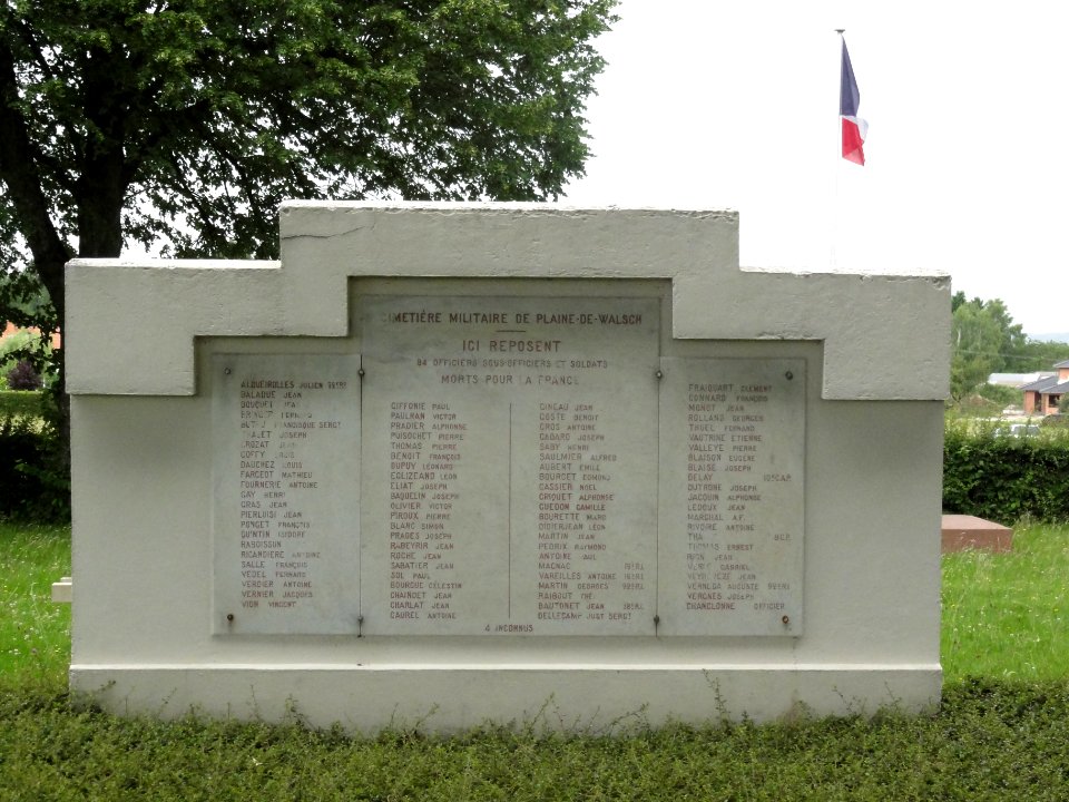 Plaine-de-Walsch (Moselle) nécropole nationale (03)