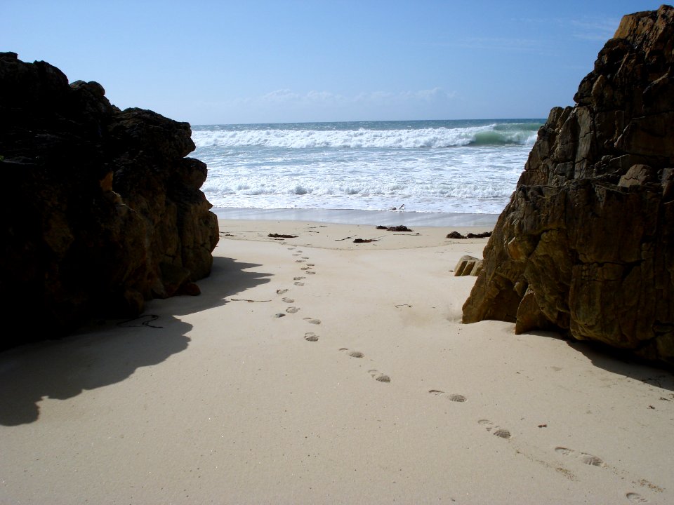 Plage de Guendrez, mini-plage