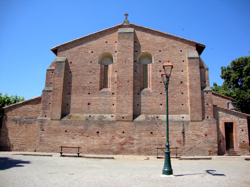Plaisance-du-Touch (Haute-Garonne, Fr) église, l'arrière