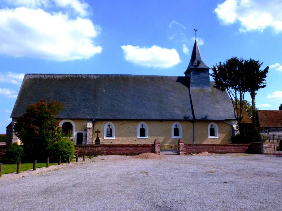 Plainville (Eure, Fr) église Saint-Saturnin