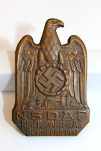 Plakette Reichsparteitag 1933