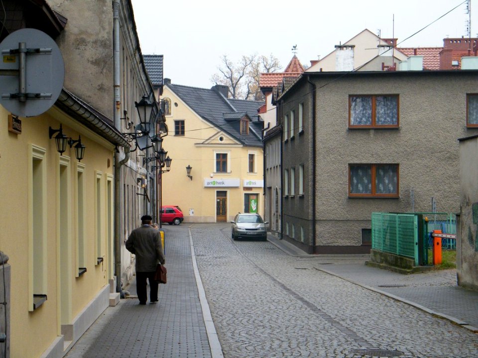 Piwowarska street in Pszczyna