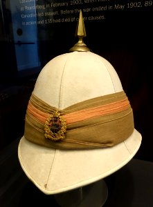 Pith helmet - Royal Canadian Military Institute - Toronto, Canada - DSC00325