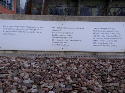 Plakette alte Presse Friedrich-Naumann-Straße, Eisenach 1