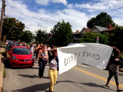 Pittsburgh Dyke and Trans March 2016 photo