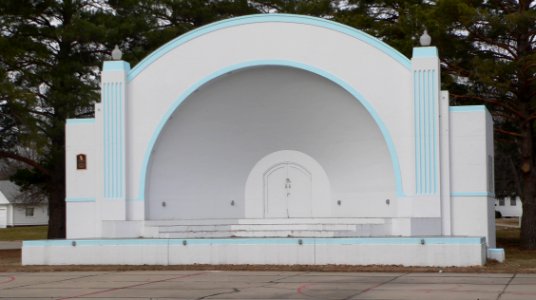 Plainview, Nebraska bandshell 5