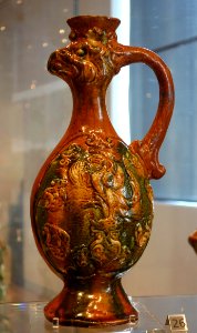 Pitcher, China, Tang dynasty, c. 675-750, glazed earthenware - Royal Ontario Museum - DSC04056