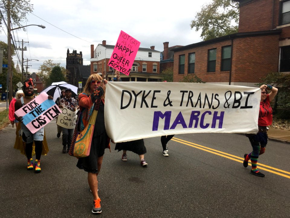 Pittsburgh Dyke and Trans and Bi March 2019