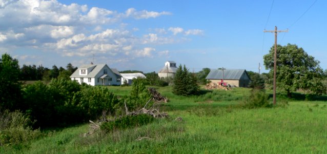 Pisar-Kastanek farmstead from SW 1