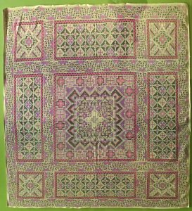 Pis siyabit (headscarf), Tausug people, Philippines, Honolulu Museum of Art 14451.1